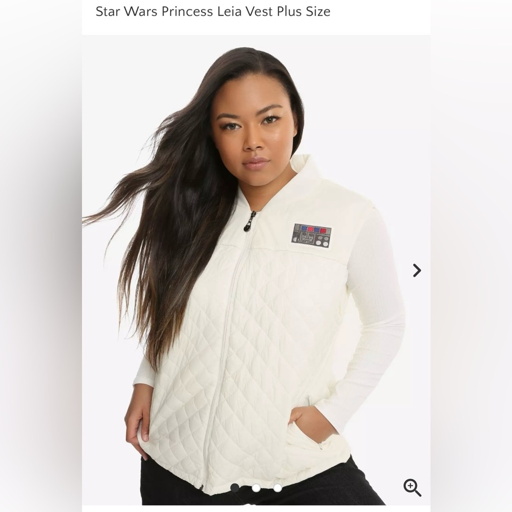 Her Universe | Star Wars Princess Leia Vest | 3/3x - Picture 2 of 16